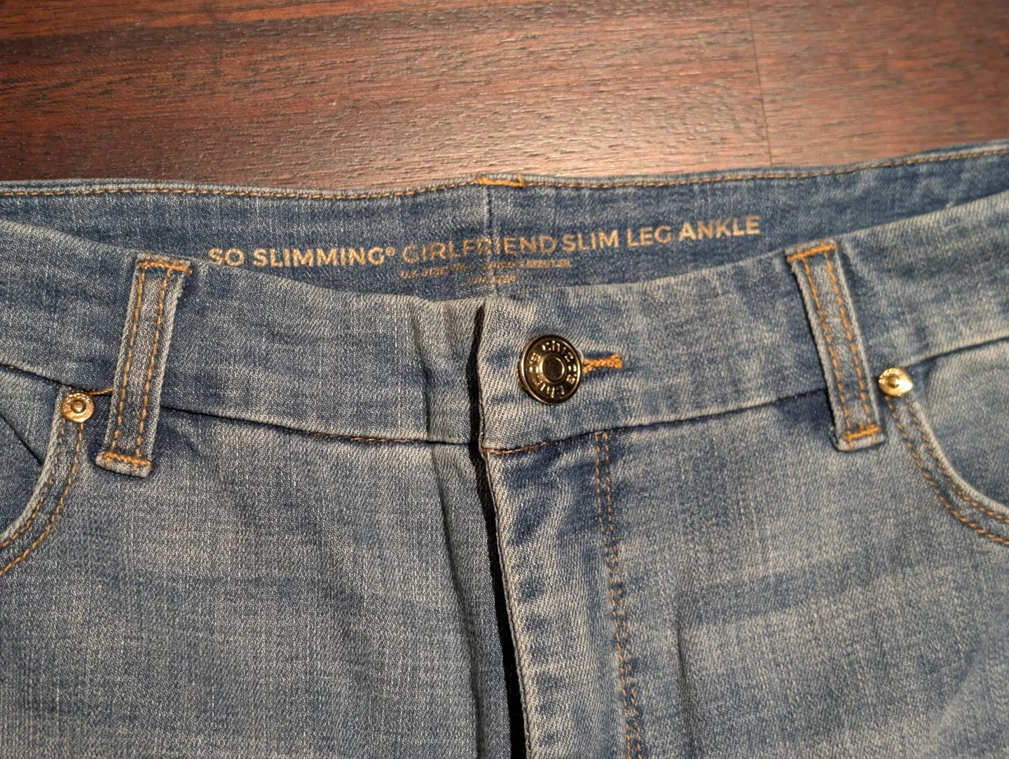 Chico Denim Slim Leg Ankle Jeans with Embellishments - photo 5