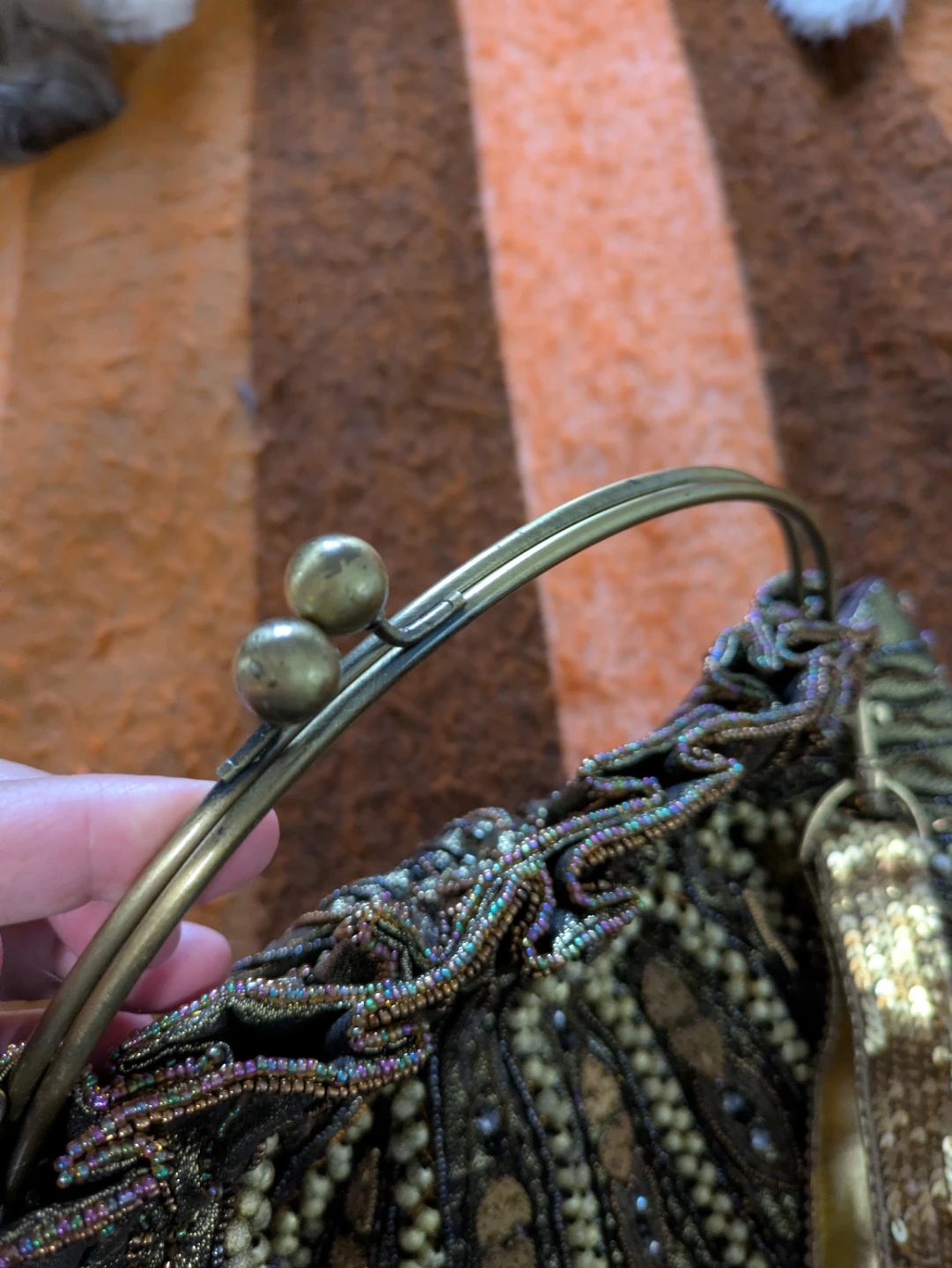 Beaded Evening Clutch Purse - photo 3