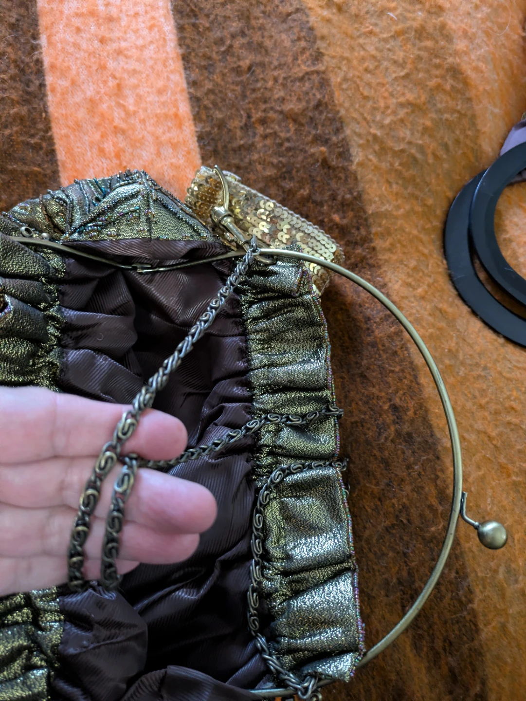 Beaded Evening Clutch Purse - photo 5
