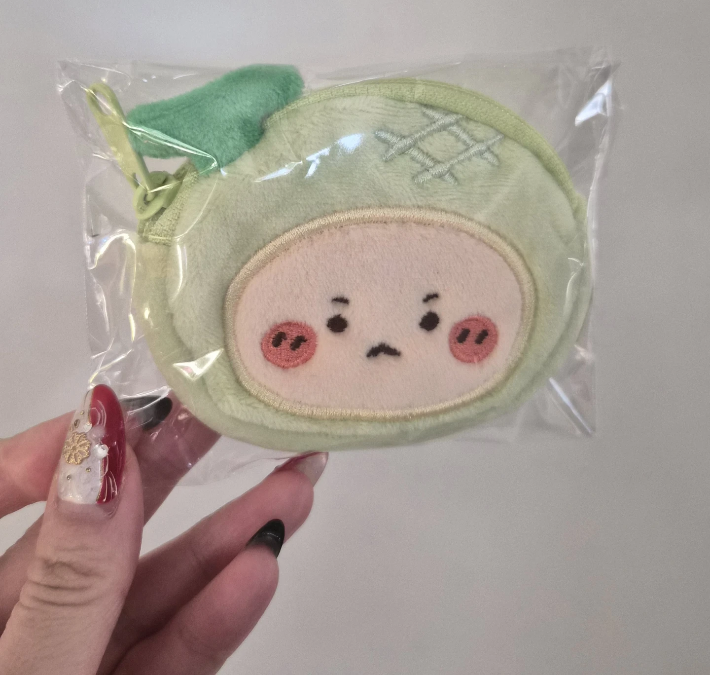 NEW Fwee plush coin pouch