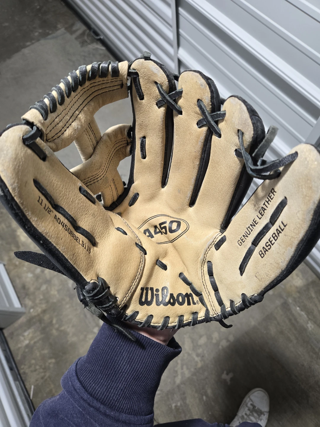 Wilson A450 Baseball Glove 11 1/2" - photo 4