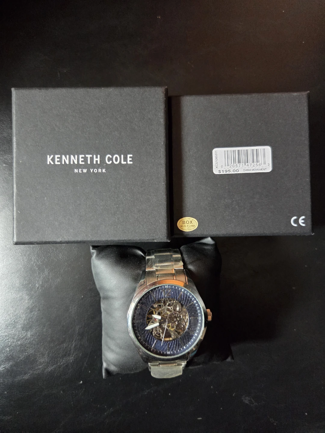 Kenneth Cole New York Automatic Skeleton Watch - New not worn - photo 2
