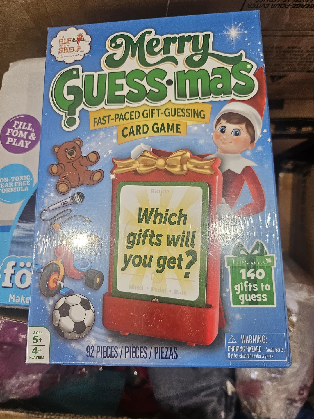 Merry Guess-mas Fast-Paced Gift-Guessing Card Game