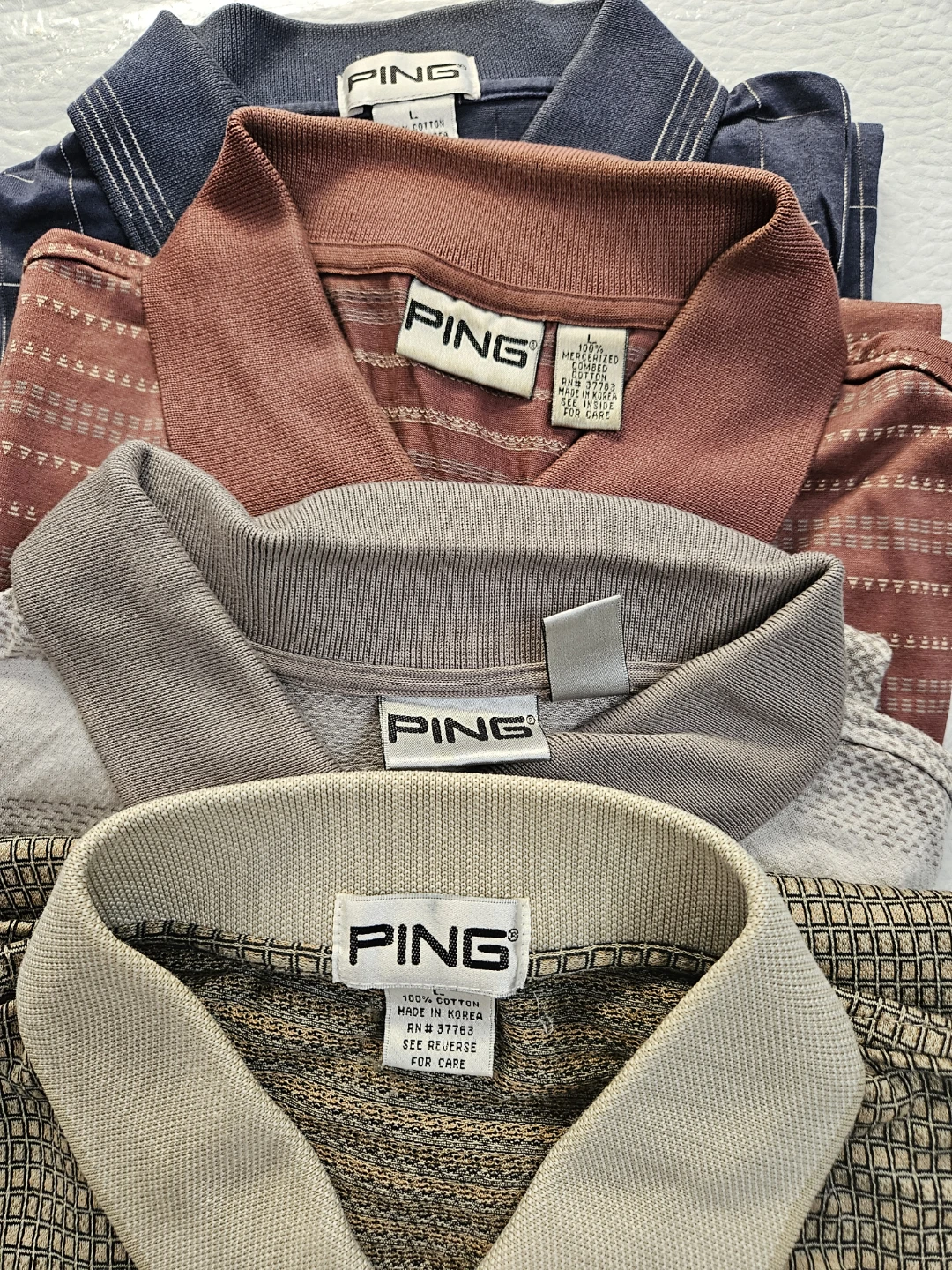 11 mens brand name expensive polos. Large - photo 2