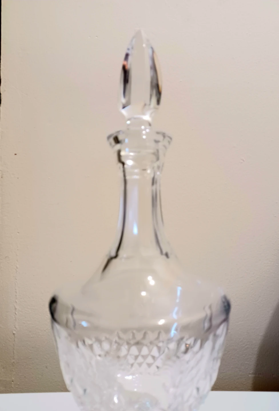 Vtg Saint-Louis Crystal Tommy Wine Decanter - photo 5