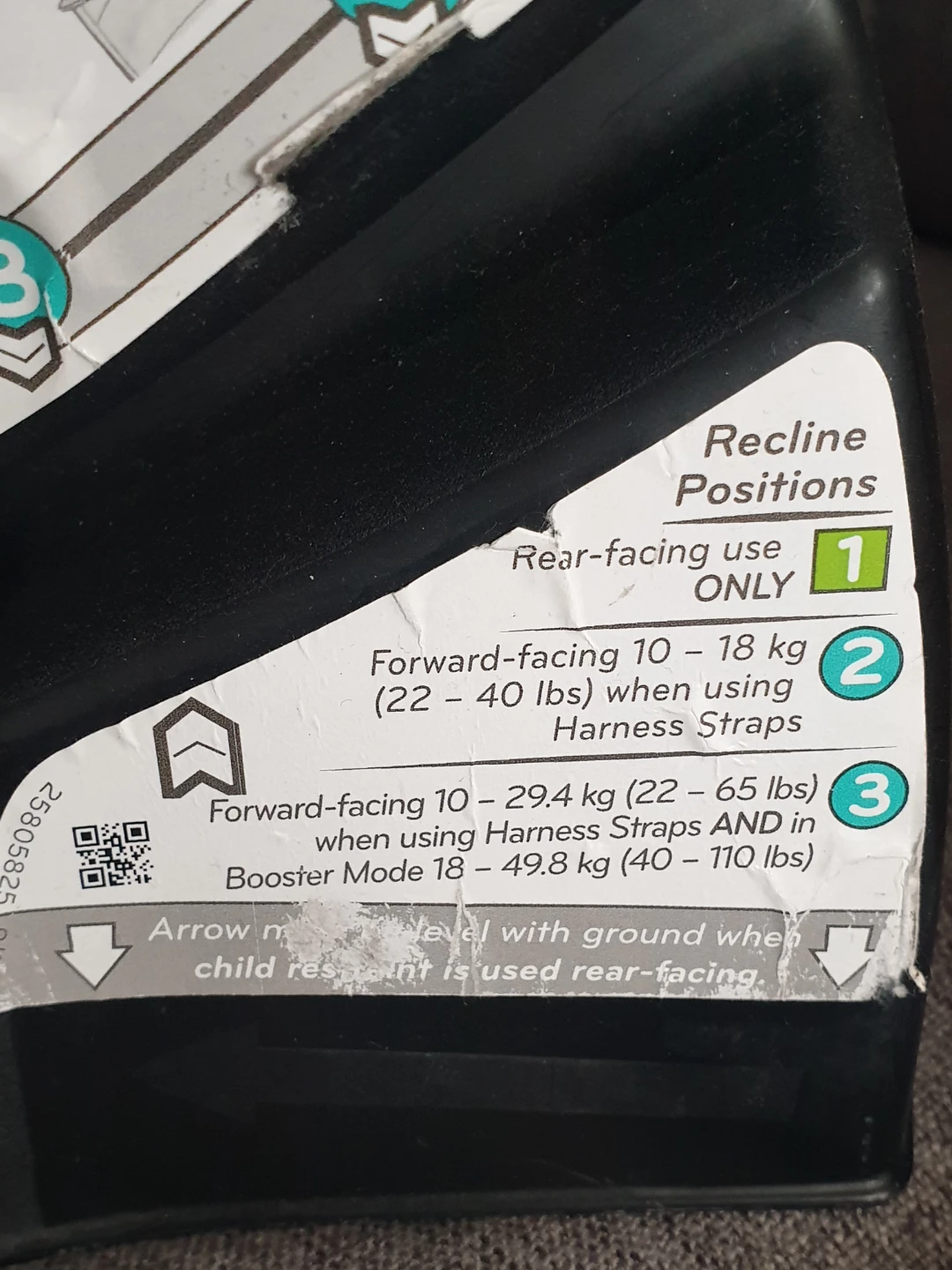 Evenflo Symphony Convertible Car Seat Expiry 2030 - photo 4