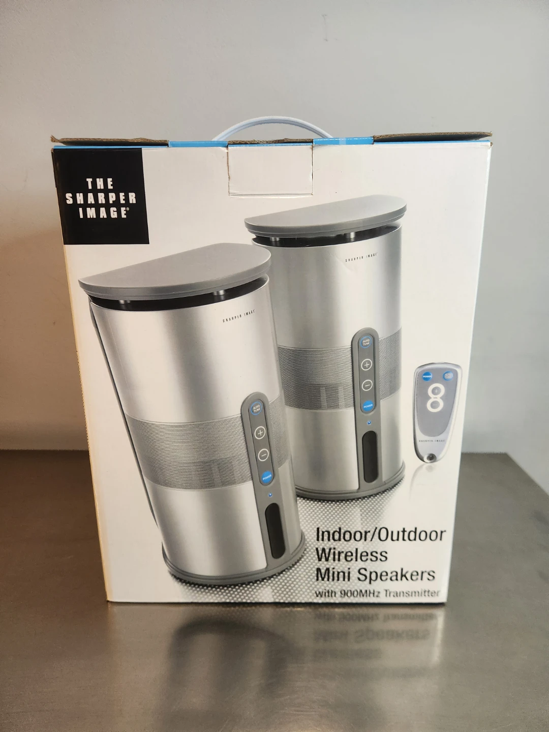 The Sharper Image Indoor/Outdoor Speakers NO REMOTE