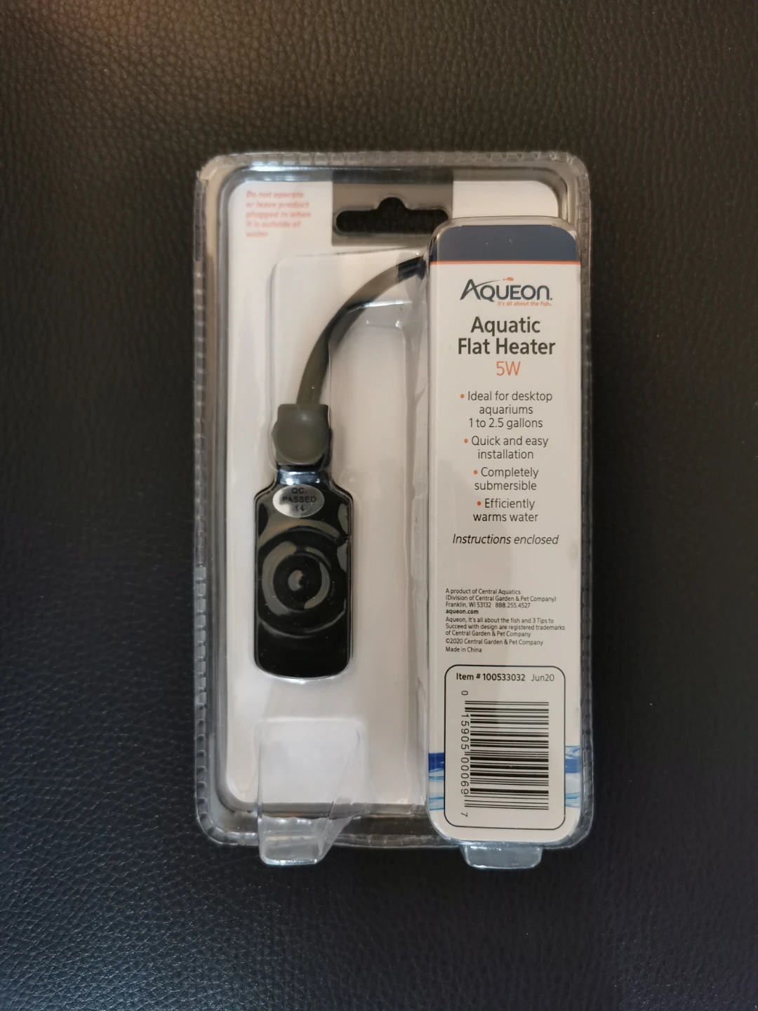 Aqueon Aquatic Flat Heater 5W - photo 2