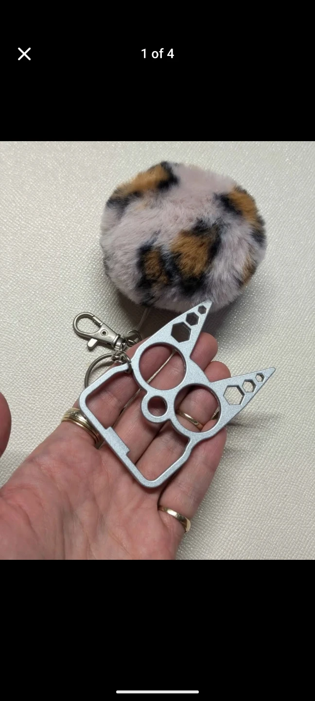 Cat Shaped Multi-tool Keychain - photo 4
