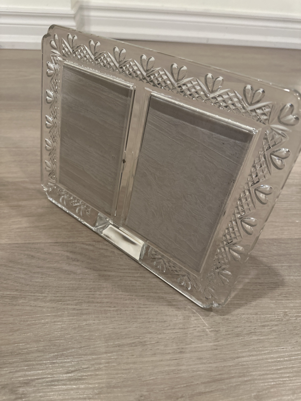 Waterford Crystal Double Picture Frame
