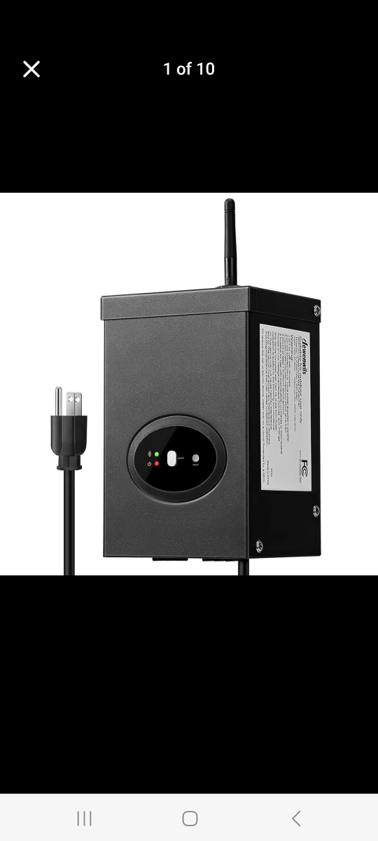 200W Smart Landscape Lighting Transformer Wi-Fi App Control - photo 2