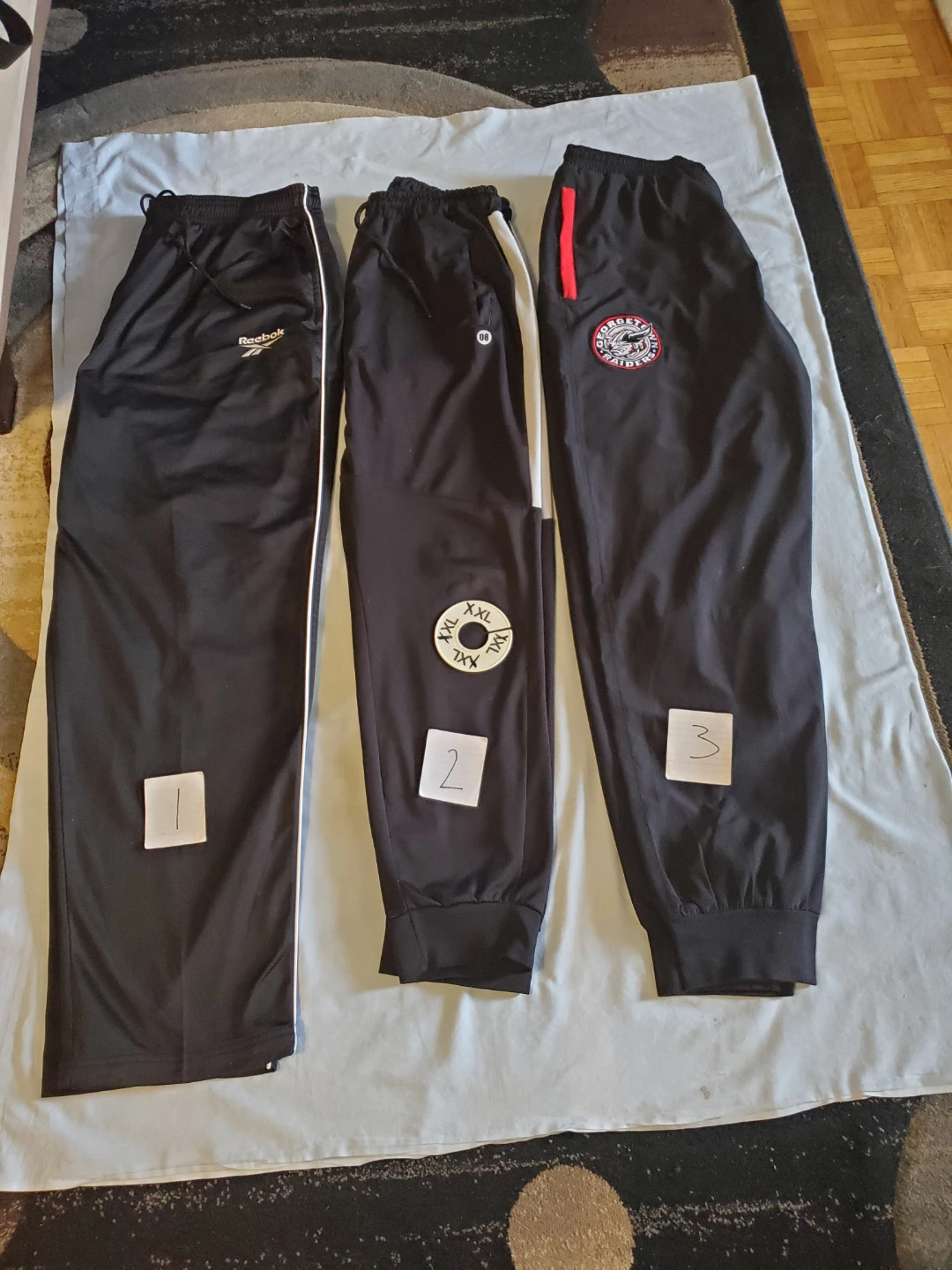 Men's/ Boys Reebok Track Pants  Size XXL/ 2XL AND 34