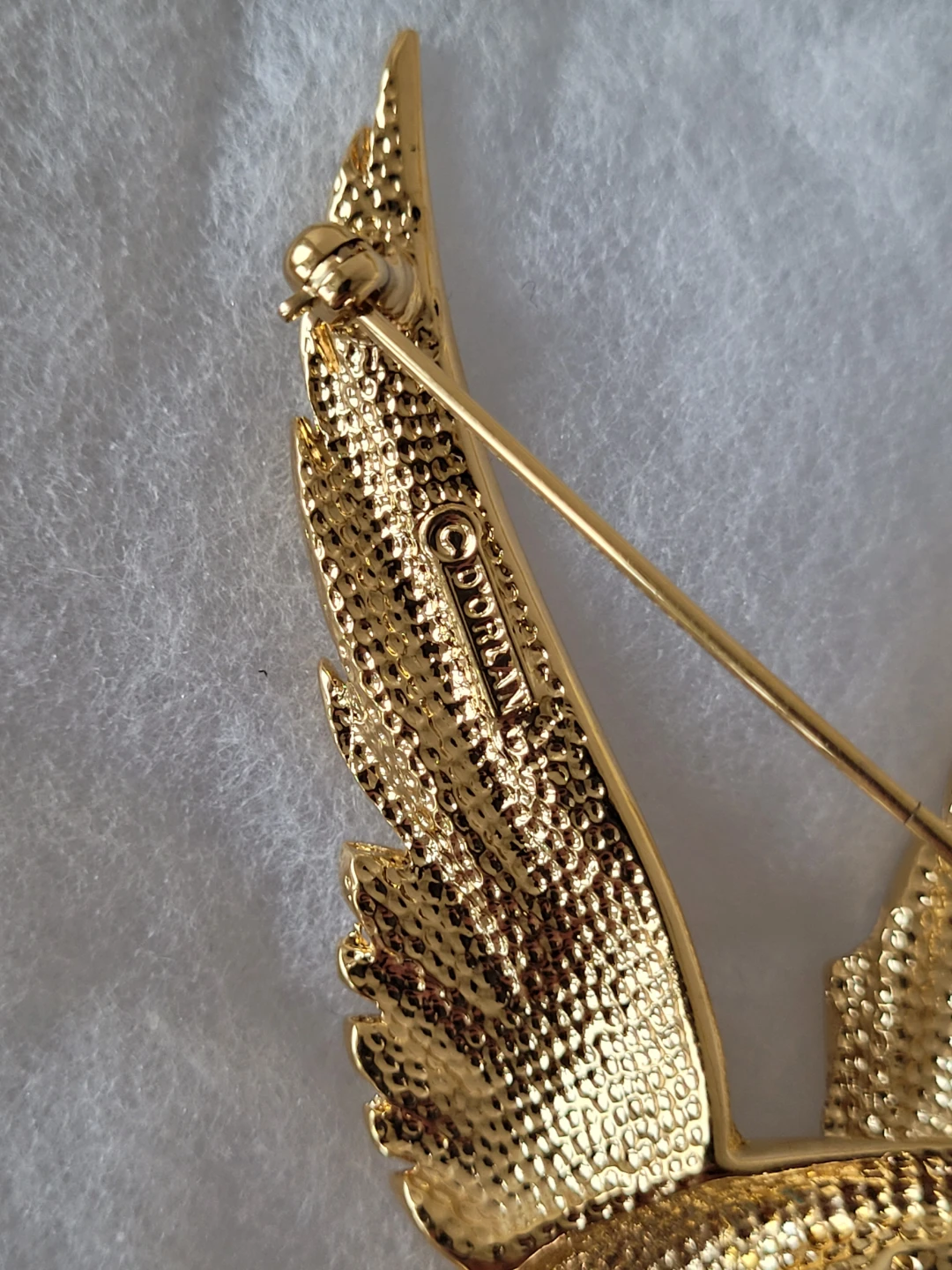 Dorlan Gold Tone Bird Brooch - photo 2