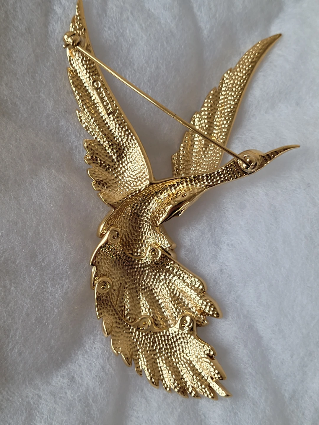 Dorlan Gold Tone Bird Brooch - photo 3