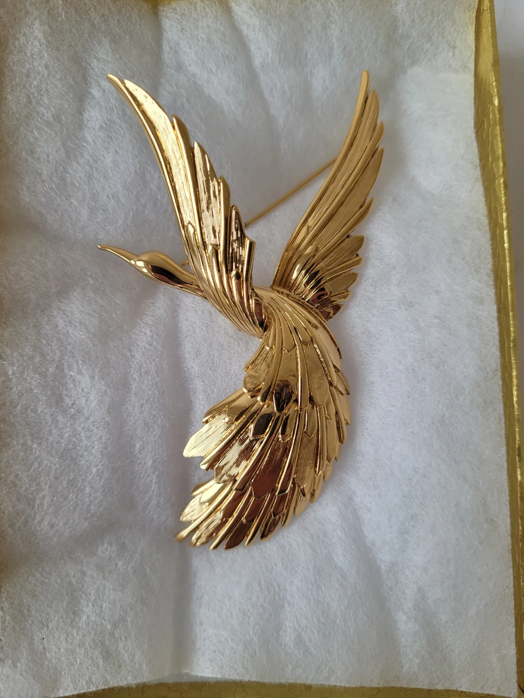 Dorlan Gold Tone Bird Brooch - photo 5