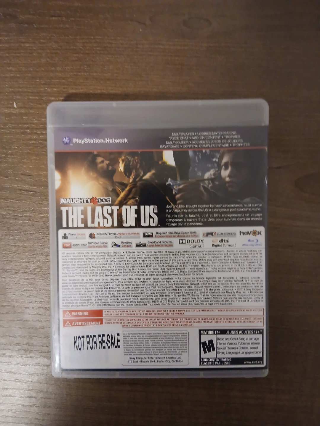 The Last of Us - PlayStation 3 Game - photo 3