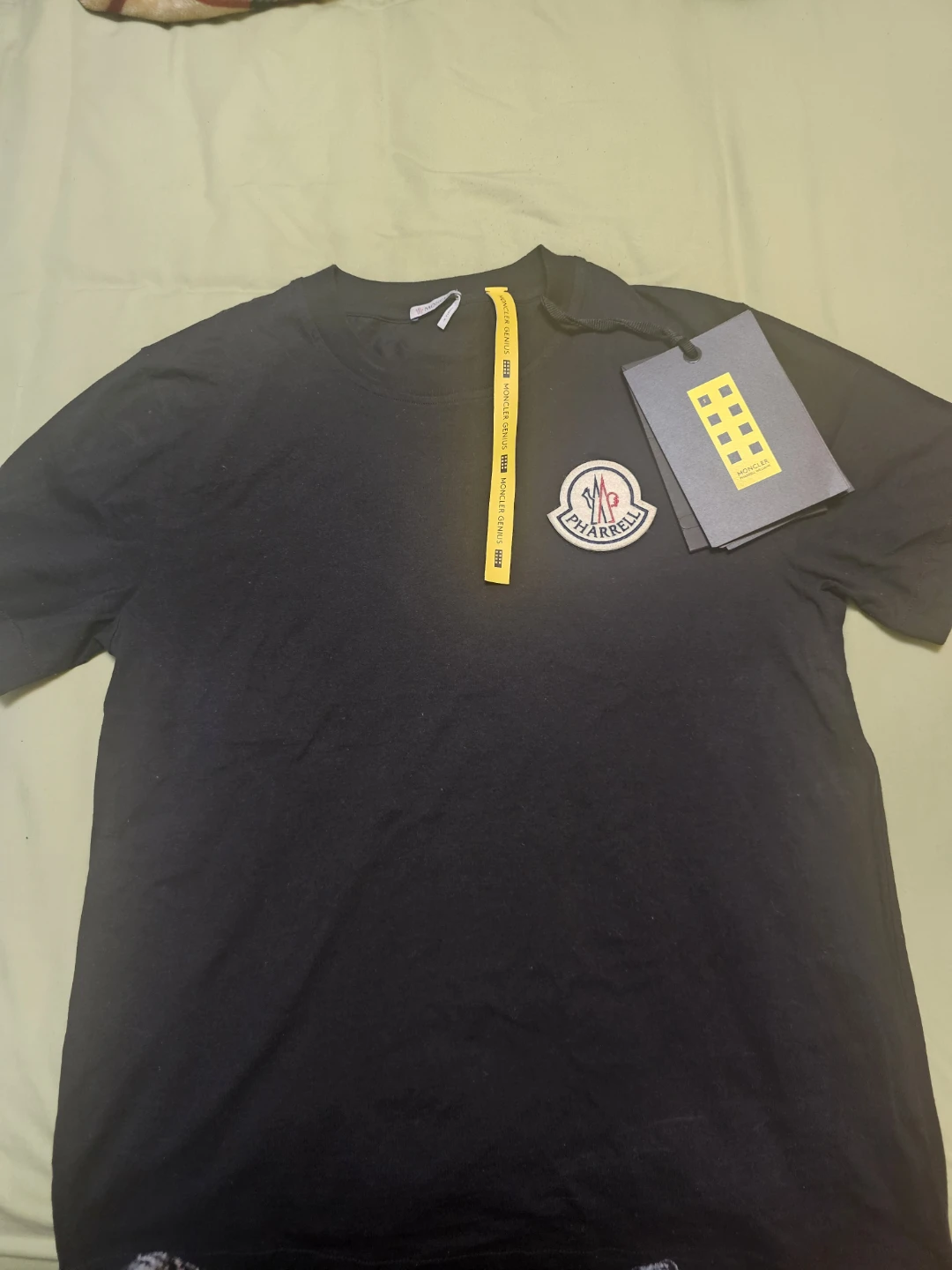 Moncler Pharrell SS T-Shirt Black Size M