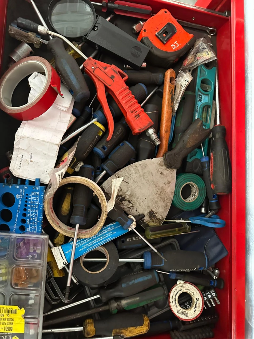 Husky Red Tool Chest with Assorted Tools - photo 2