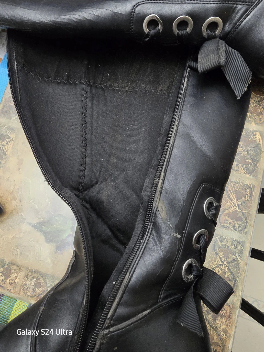 ❤️ Cynthia Rowley Women's Boots Size 3 Black Faux Leather - photo 5
