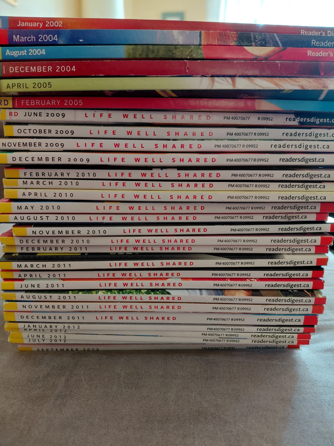 Collection of Reader's Digest Magazines
