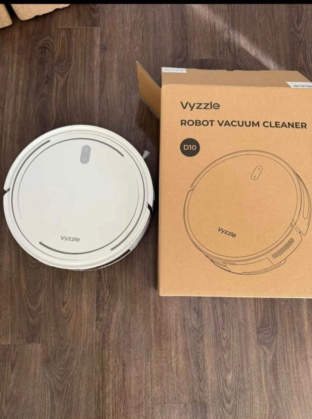 VyzZle D10 Robot Vacuum Cleaner - White - photo 2
