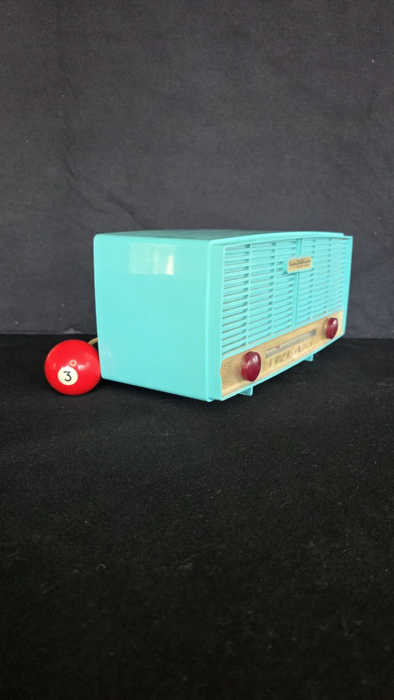 1950 Electrohome Roland Series Antique Bakelite Tube Radio - photo 4