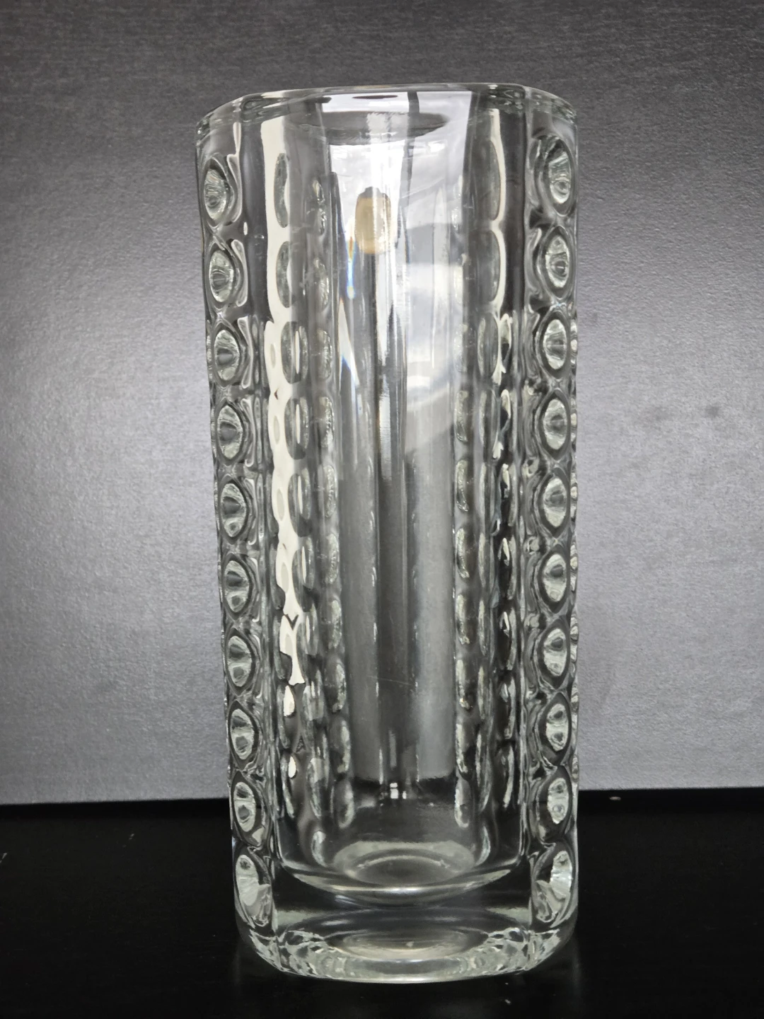 Rare Vintage 1962 Sklo Union Bobble Glass Vase - photo 2