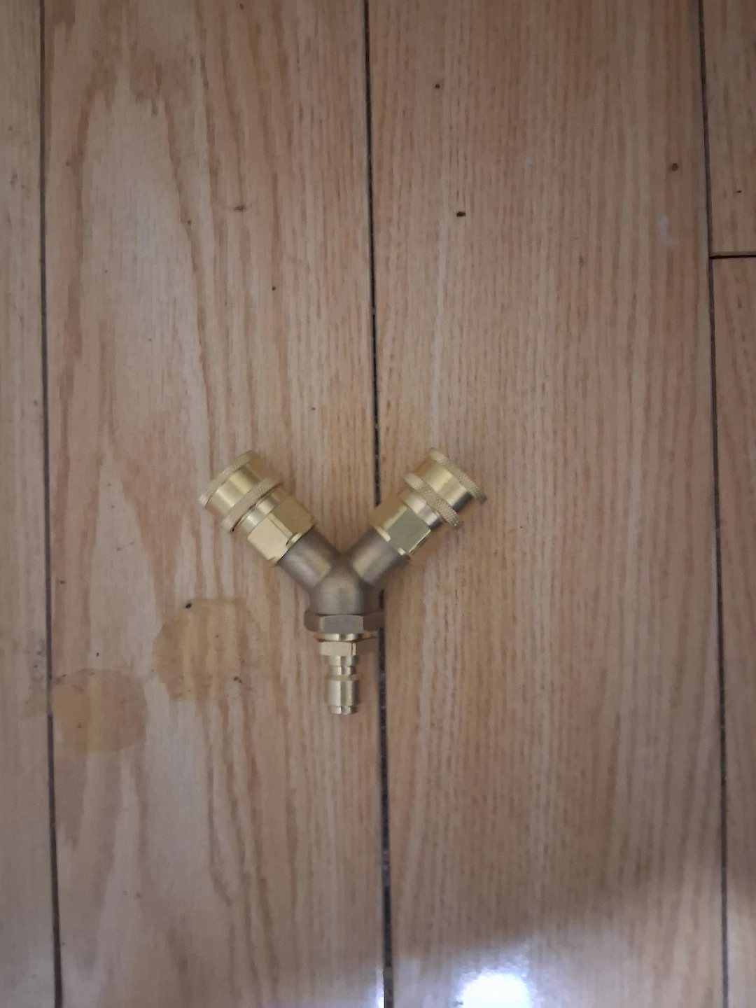 Brass Y-Splitter Quick Connector - photo 2