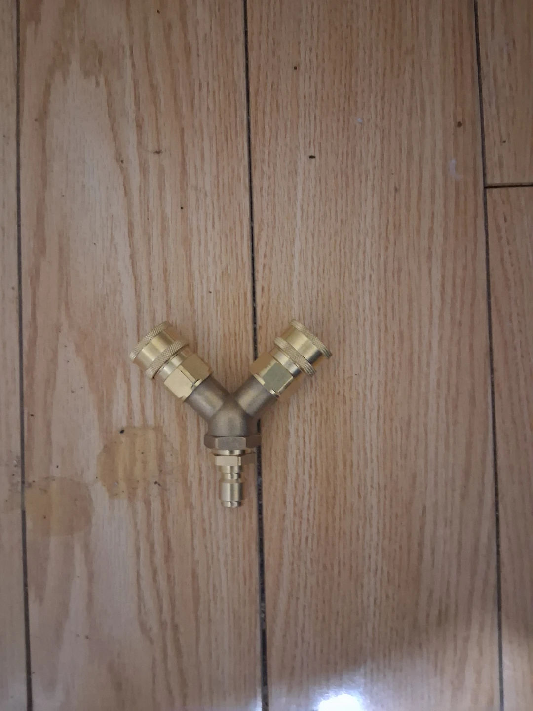 Brass Y-Splitter Quick Connector - photo 4