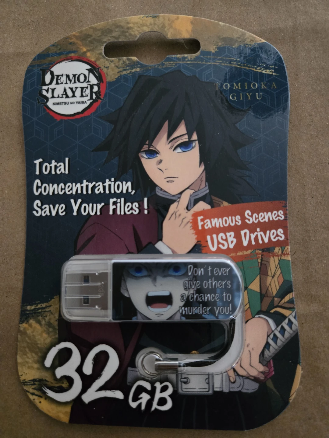 Demon Slayer Tomioka Giyu 32GB USB Drive