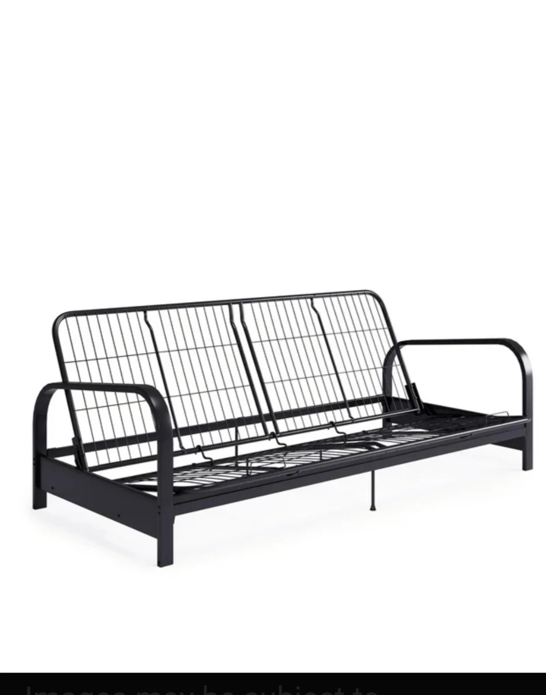 Black Metal Futon Frame