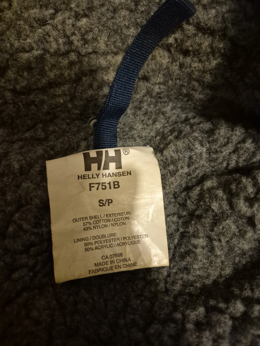 Helly Hansen F751B Work Jacket Size S/P - photo 3