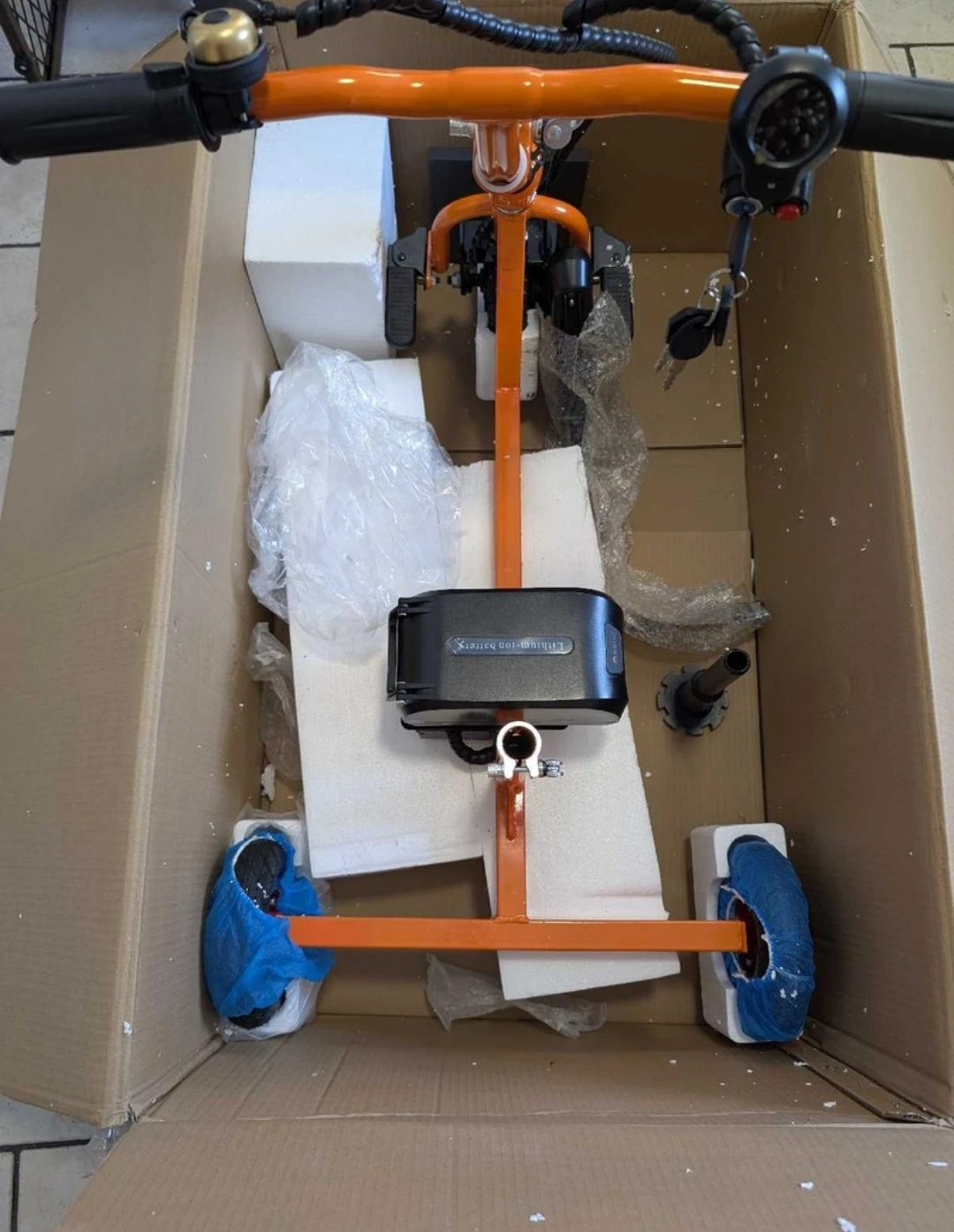 Orange Mobility Scooter - photo 3