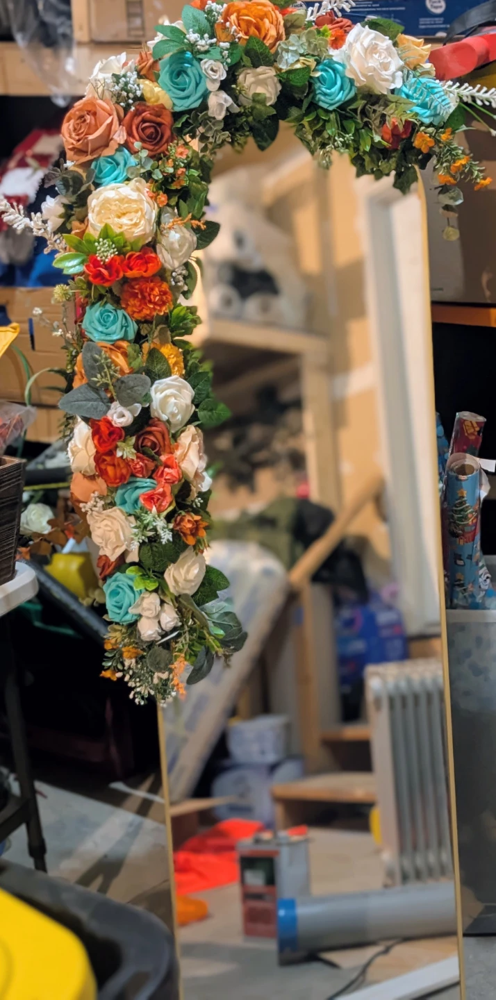 Floral Archway Mirror 🥕