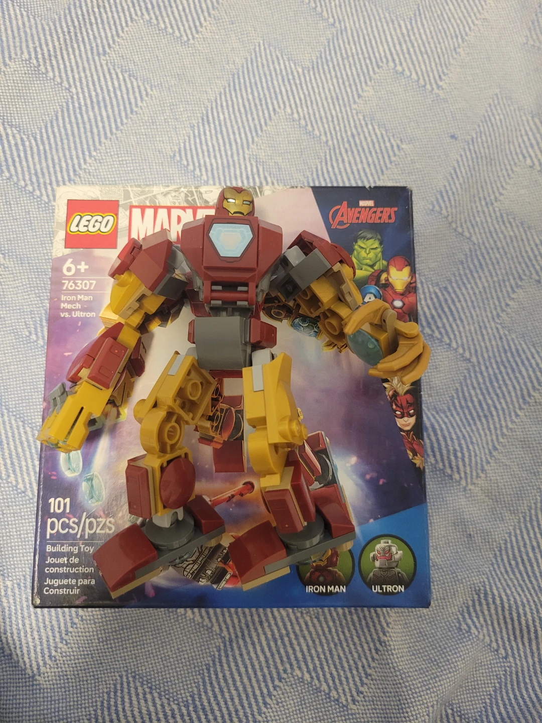 LEGO Marvel Avengers Iron Man Mech vs. Ultron 76307 Building Toy - photo 2