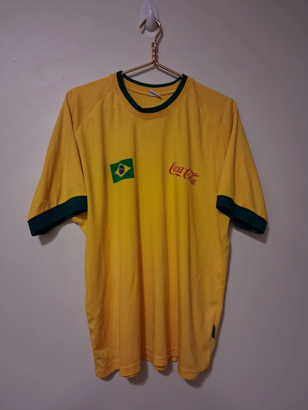 Pacer Coca-Cola Brazil Soccer Jersey xxl