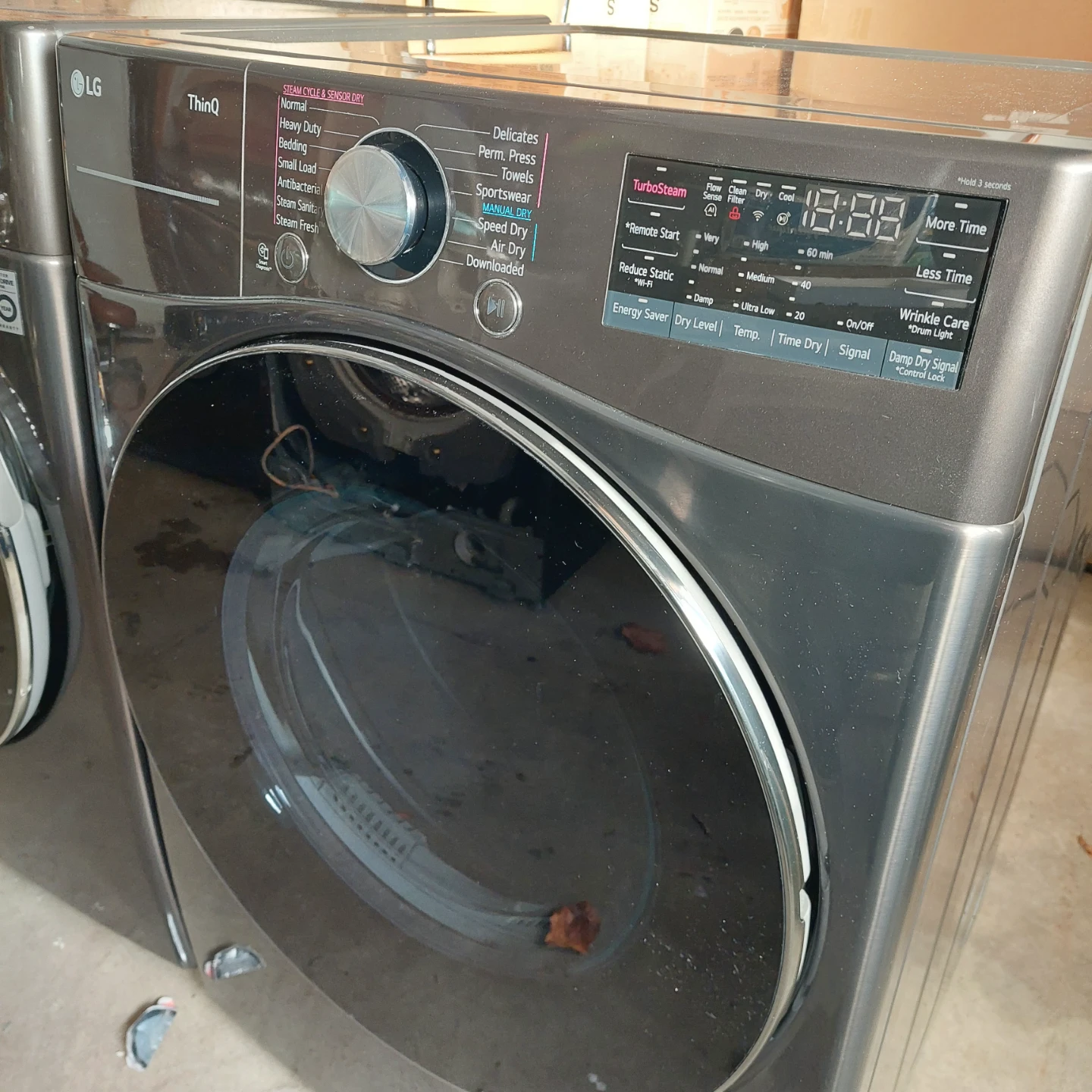 LG ThinQ Front Load Washing and dryer - photo 2