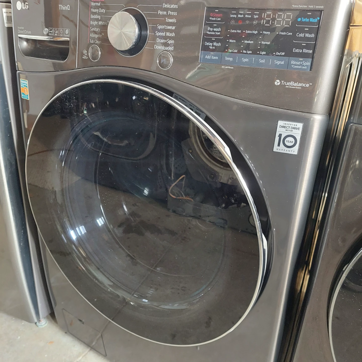 LG ThinQ Front Load Washing and dryer - photo 3