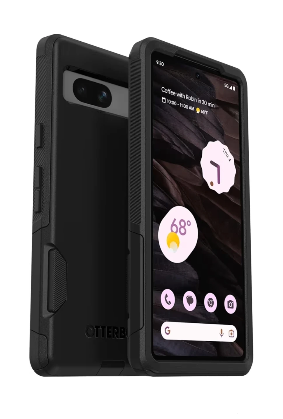 OtterBox Commuter Series Case – Google Pixel 7a (Black) - photo 4