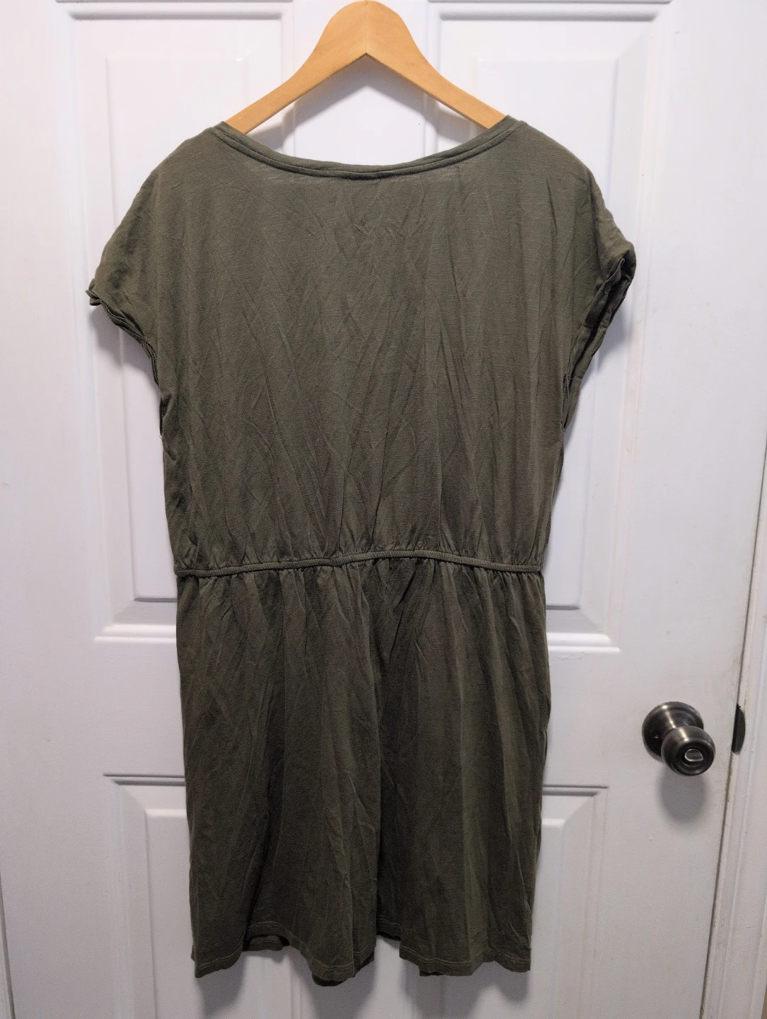 H&M Basic Green Casual Dress with Pockets - photo 3