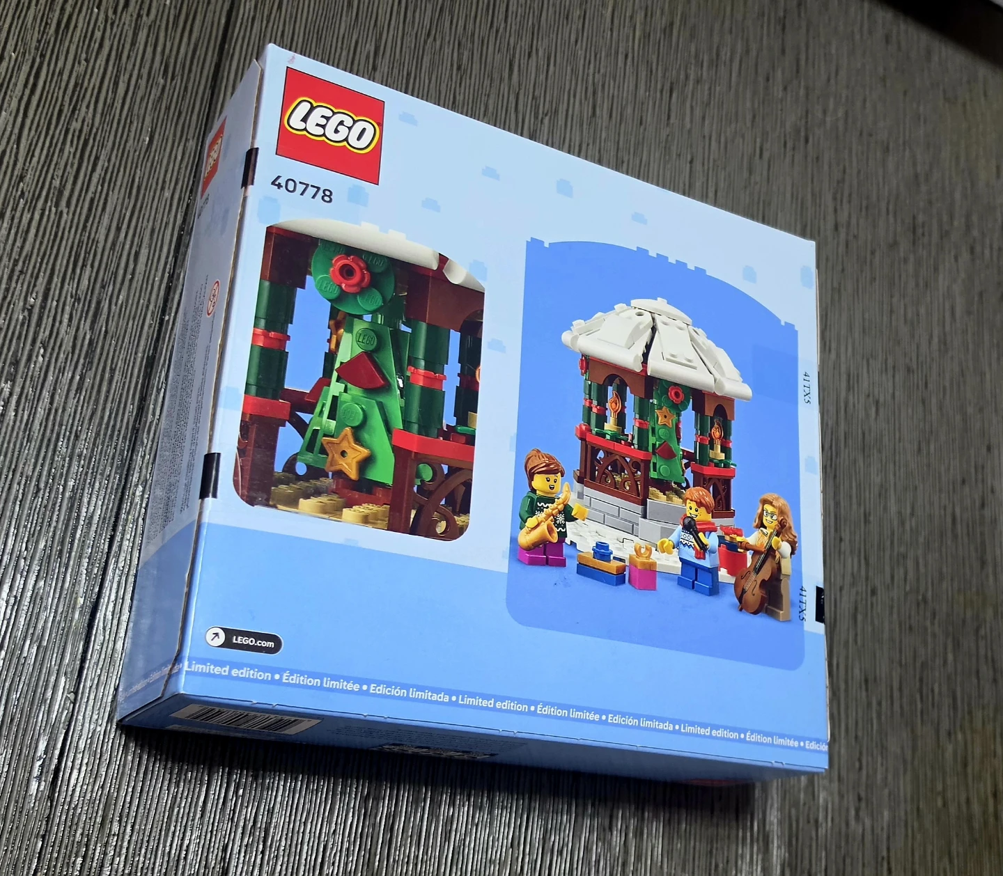 LEGO 40778 Winter Gazebo Building Toy (245 pcs) - photo 2