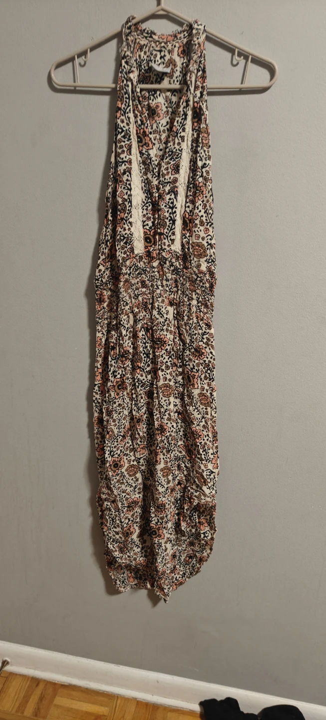 Women's Floral Print Romper