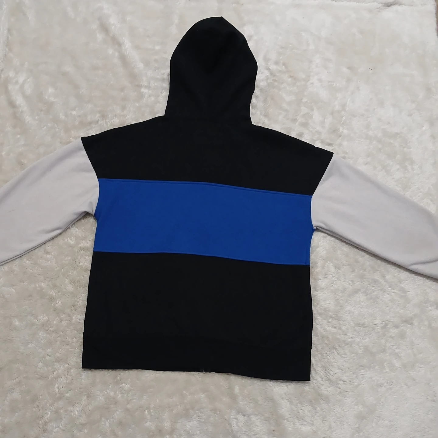 Colour-blocked Zip-Up Hoodie - photo 2