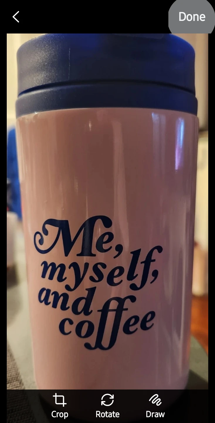 ❤️ Parker Lane "Me, myself, and coffee" Tumbler
