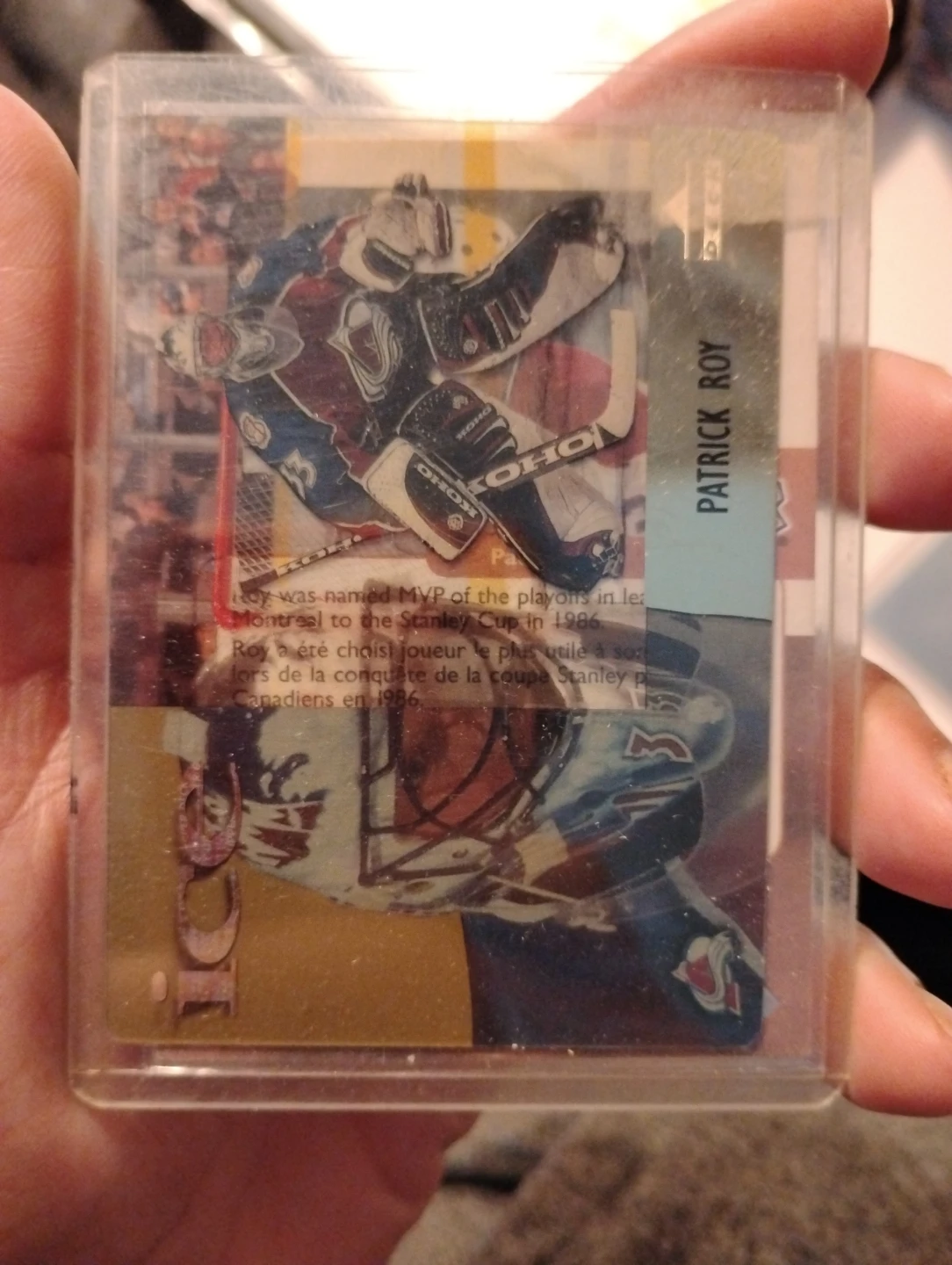 Patrick Roy Hockey Card