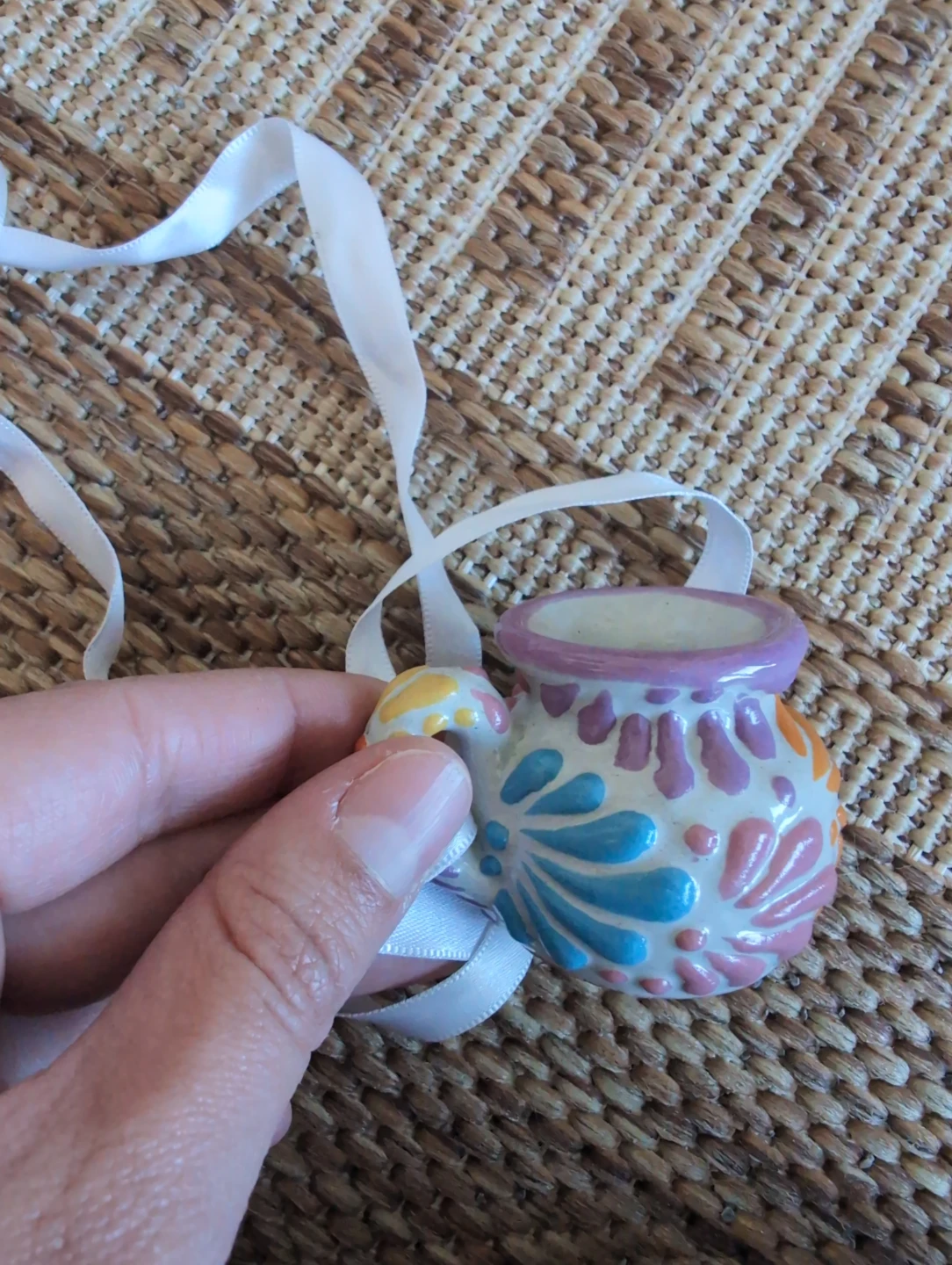 Ceramic Mini Pot Ornament