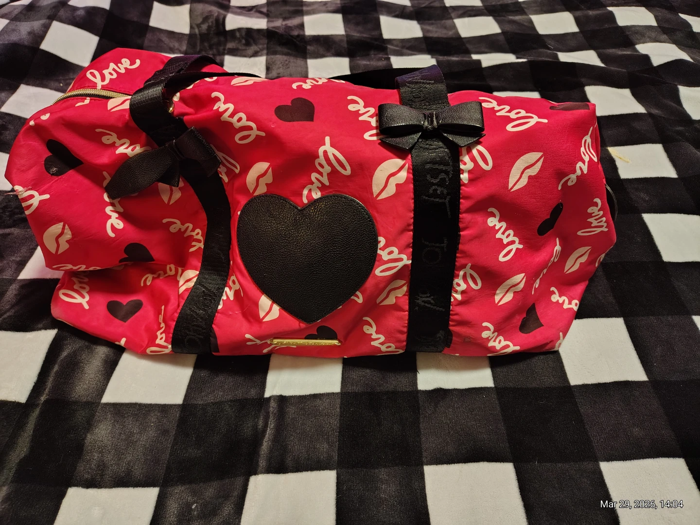 Betsey Johnson Duffel Bag