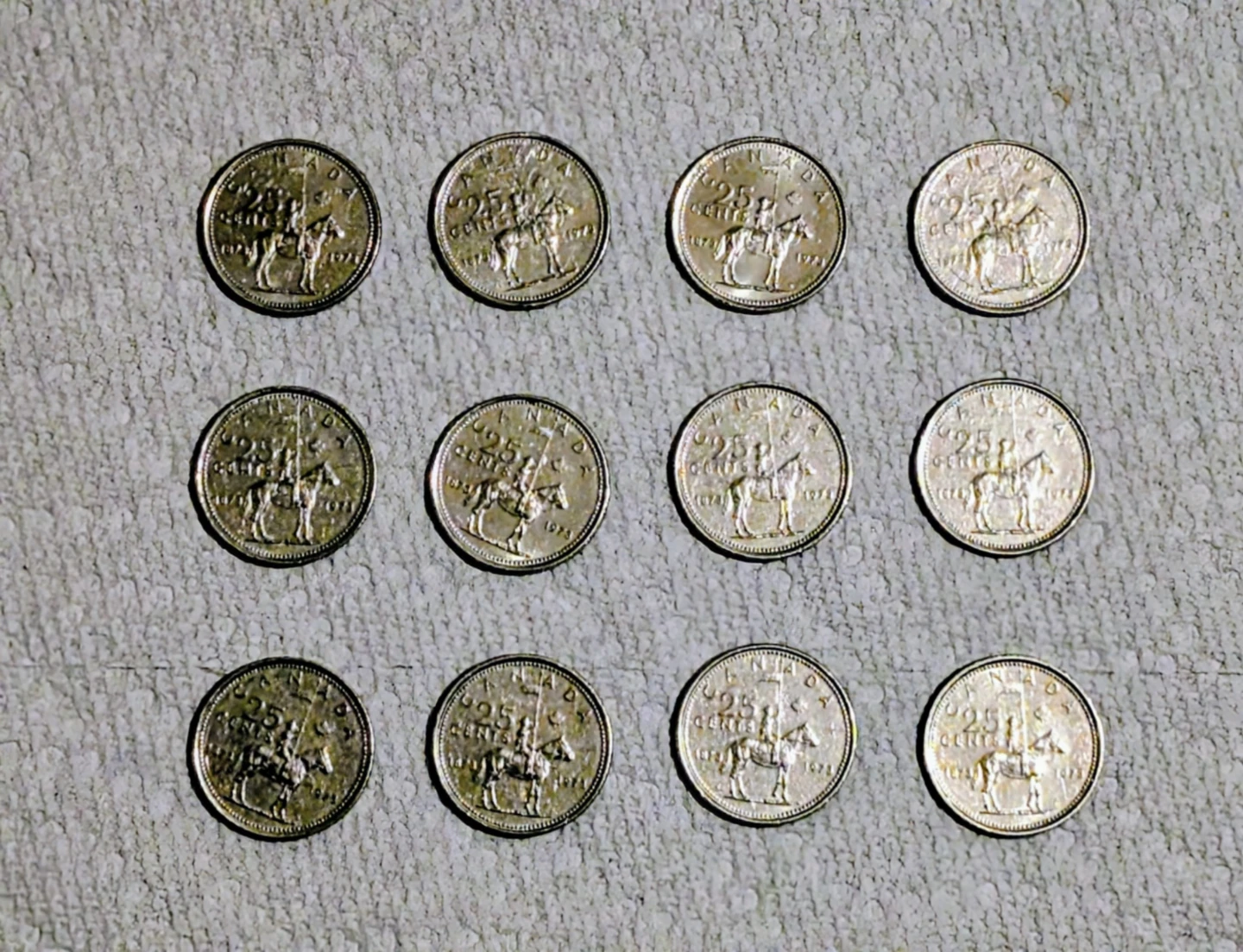 1973 Canadian Mountie Quarter - photo 2