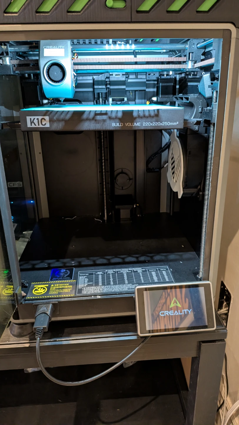 Creality K1C + CFS Module + Upgrades – Fully Loaded Setup