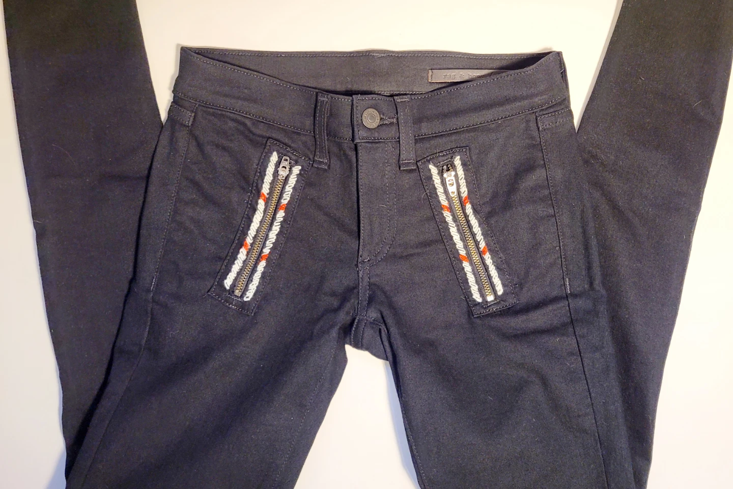 Rag & Bone Black Skinny Jeans Women's Size 23